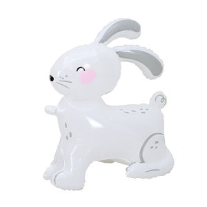 25 inch 4D rabbit balloon wedding decoration balloon children birthday decoration aluminum foil balloon party supplies festival partyneeds birthday decor anniversary balloon partys