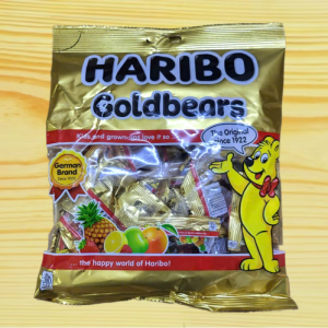 HARIBO [túi VÀNG 200g] KẸO DẺO GẤU Goldbear Gummy (HALAL)