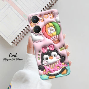 Softcase Cassing Case Hp VIVO Y03 / Y18 Series Pro Camera Gambar TIMBUL GELOMBANG New Cassing Hp Softcase Fashion Lembut - Imut - Lucu Pelindung Camera Silikon Lembut Terbaru Untuk Wanita - Pria - Dewasa - Remaja COD BAYAR DI TEMPAT