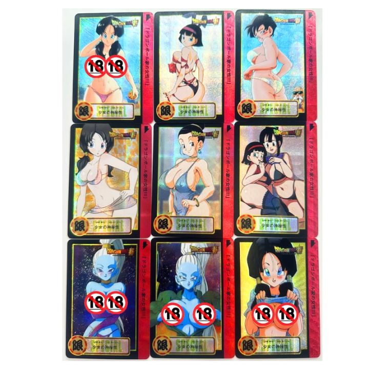 55Pcs/Set Dragon Ball Z GT Bulma 18 ACG Nude Toys Hoies Hoy Collectibles  Game Collection Anime Cards | Lazada PH