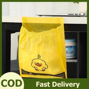 15 30pcs Adhesive Car Trash Bag Disposable Car Interior Hanging Multi-Functional Clean Bag Small Plastic Bag Car Garbage Bin