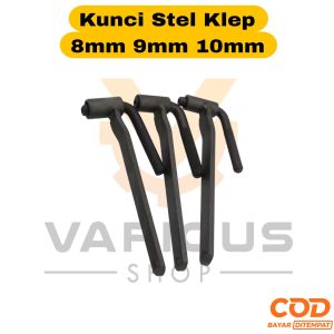 Kunci Stel Klep L Motor 8 9 10 mm Atur Setelan Mesin Valve Adjustment Spaner.