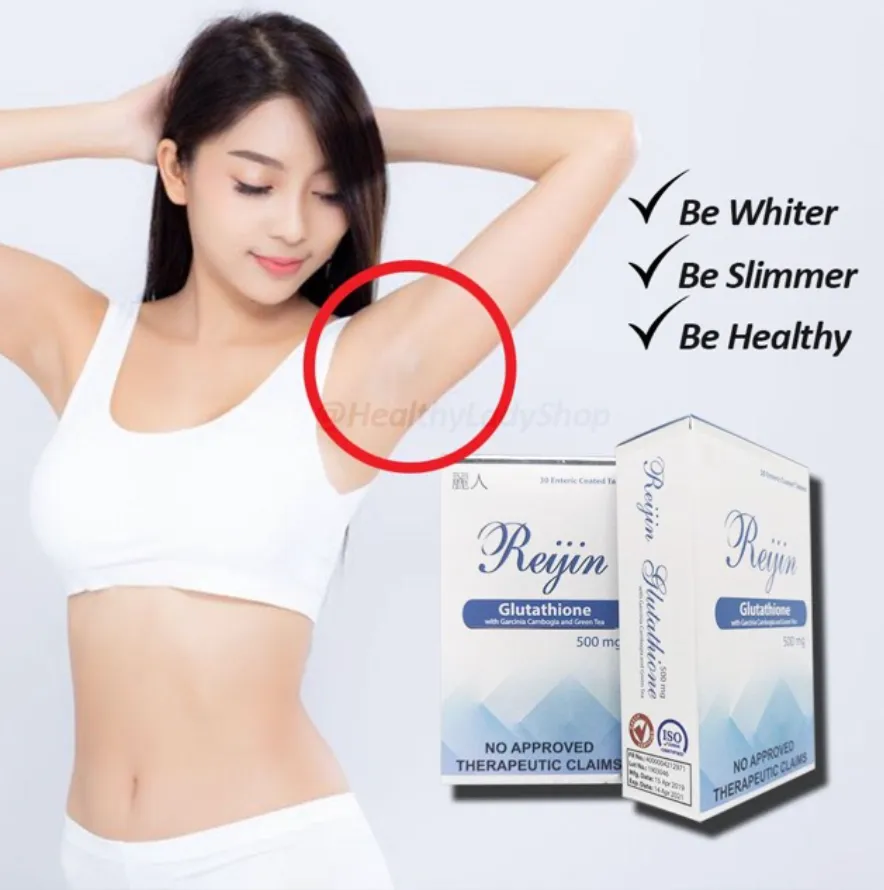 Reijin Glutathione (Original) whitening and slimming effect | Healthernative Garcinia Cambogia Supplement Greentea Formulation Single Item Dietary Supplement - Lazada
