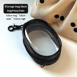 Portable Cable Storage Box Organizers With Keychain Dust Resistant Multi-Function Convenient Compatible Headphone Cables Wire