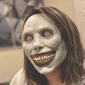 Creepy Smile Demons Halloween Latex Masks Horror Green Face Masks The Evil Cosplay Props | Halloween Mask Full Face Scary | Halloween Mask Scary | Halloween Mask for Kids | Halloween Mask for Adult | Halloween Mask Realistic | Mask Masquerade. 