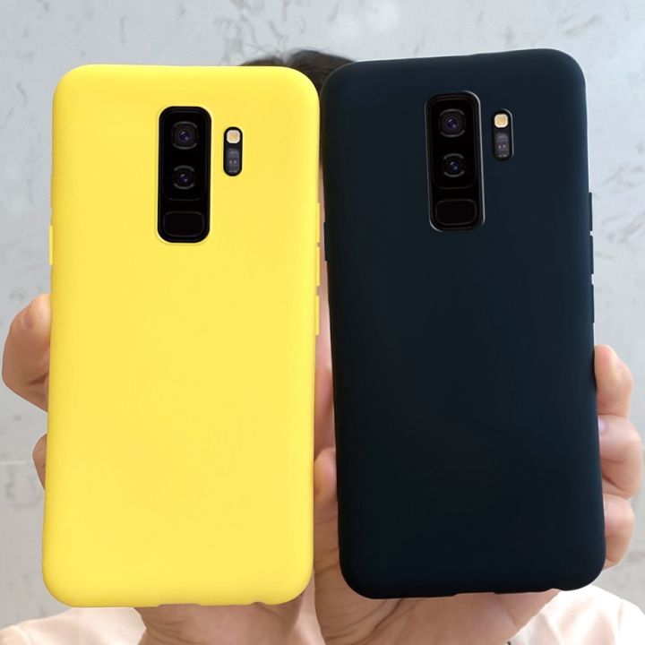 For Samsung Galaxy S9 S9+ Case SM-G960F G965F Candy Color Matte