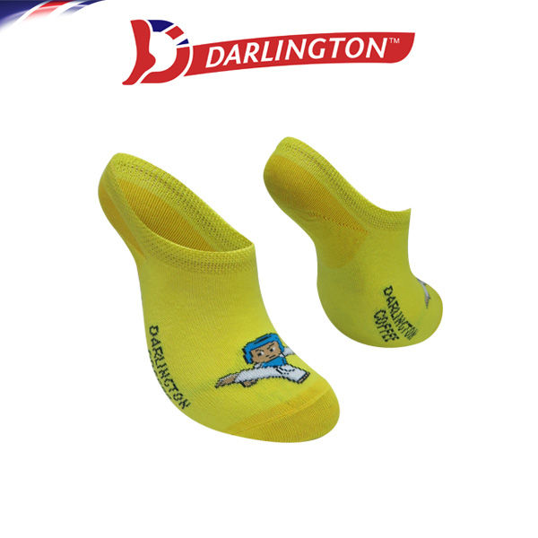 Darlington Kids Fashion Cotton Coffee No Show Socks 7d0350