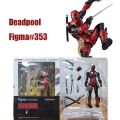 Figma MAX FACTORY x MASAKI APSY ACTION FIGURE SERIES Deadpool No.353 Good Smile Deadpool Figma Action Figure Model Doll Gift Toy. 