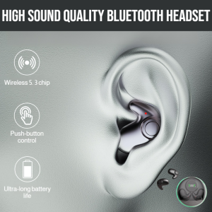 High Sound Quality Bluetooth Headset Ultra Long Life Wireless Sports Bluetooth Headphones Dual Ear Sleep In Ear
