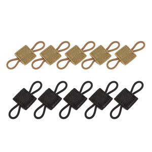 5lots Concealed Antennas Fasteners Outdoor Combat Training Belt Buckles for Stable Installation and Quick Detachment
