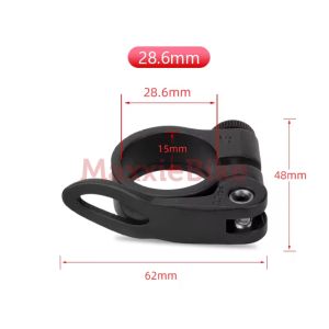 WAKE CL68 Quick Release Seat Clamp 28.6 31.8 34.9mm Klem Penjepit Seatpost Sepeda QR Aluminum Alloy