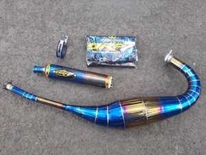 Knalpot Ninja 150 Knalpot Ninja Bluemoon ORP7 RACING EXHAUST