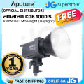 Aputure Amaran COB 100x S Bi-Color / 100d S 100W Daylight Compact LED Monolight with Bowens S Mount Hyper Reflector and Bluetooth Wireless Control for Photography Video Vlogging Live Streaming and Film Production Studio Lighting Equipment. 