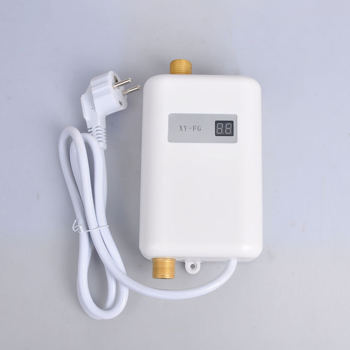 Instant Water Heater,3000W Mini Electric Tankless Hot Water Heater