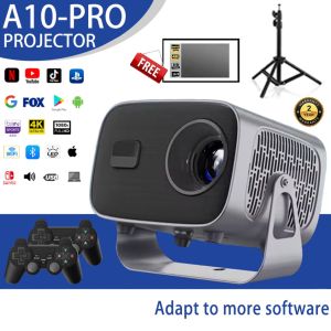 A10 Smart Projector Portable Auto Focus WiFi Bluetooth Android HD 4K
