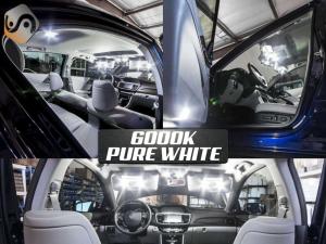 Isuzu MU-X (MK1) ไฟ LED ภายใน สว่าง ติดตั้งง่าย คุณภาพสูง รับประกัน ไฟเพดาน ประตู ป้ายทะเบียน สีขาว สีฟ้า สีส้ม หลอดไฟตกแต่ง (Isuzu MUX) อีซูซุ - MixITMax