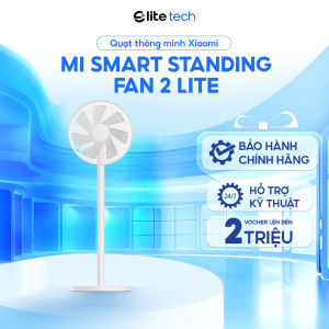 Quạt Cây Xiaomi Mi Smart Standing Fan 2 Lite | 7 Cánh 38W Gió Mạnh 30m³/Phút Cực êm 30.8dB