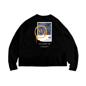 Jualan Kilat! 🔥 Longsleeve Boxy Heavyweight 16s Challenge Black  LITTLEROCK Mens and Womens Oversized Long T-Shirt