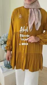 Blouse Abel LD 105 Berlabel oleh Moela