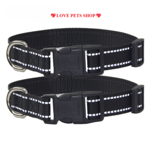 Vòng cổ Chó có phản quang phát sáng trong bóng tối (mẫu mới) - Love Pets Shop