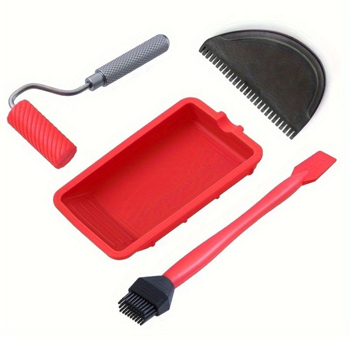 (REJY) Woodworking Glue Applicator Tools Silicone Glue Brush Set Glue ...