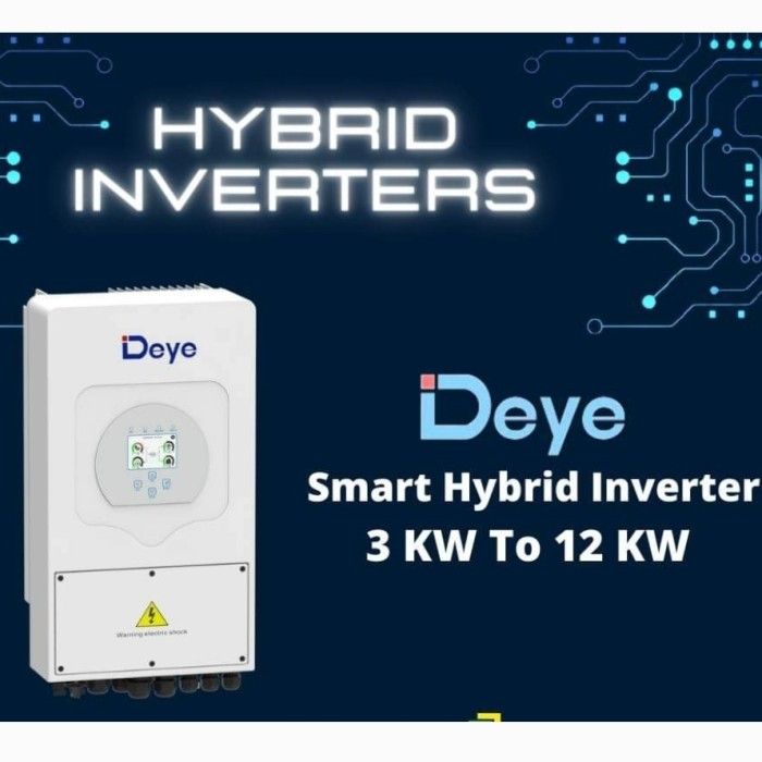 DEYE HYBRID INVERTER 3 PHASE 6KW 8KW 10KW 12KW 20KW ...
