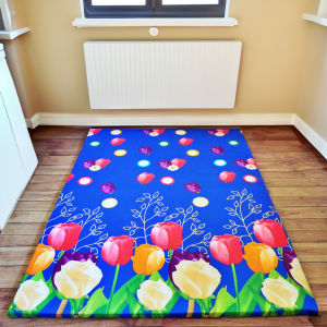 Kasur Busa Motif Tebal Motif Premium ROYAL Jumbo karpet import LP