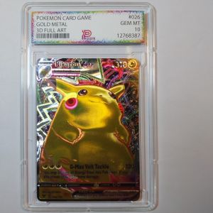 [khung PSAVN] Thẻ Pokemon Titan LIM Pikachu Gold VMAX UR 044/185 Standard Case 1459 d44 2-2