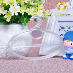 Hanger kristal Oval jilbab Bening (12 Pcs)