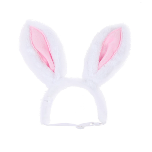 Mềm velvets thỏ tai mũ nón lễ hội chó hairband vui bờm tóc tăng cường sự dễ thương và Comfort