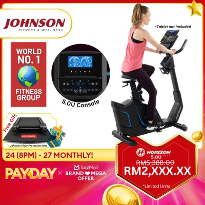 Johnson Fitness Horizon 5.0U Upright Bike