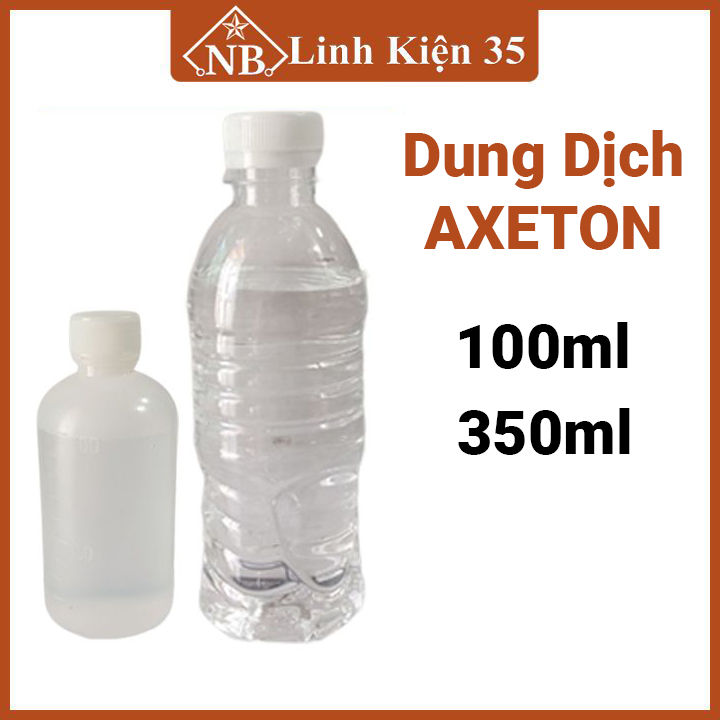 Dung dịch Axeton 100ml/350ml rửa mạch, main điện tử thủ công | Lazada.vn