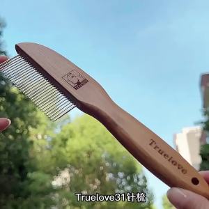FCTRUELOVE Metal Dog Comb Knot RemoverHair Remover Brush Grooming Comb Stainless Steel Comb for Dogs Cats