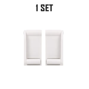SG Paper Roll Magnetic Holder Kitchen Towel Tissue Wipes Wet Kitchen Fridge Roll Storage Organizer Organiser No Drill Rack for Bathroom Rolls Container Dispenser Accessories Set Toilet