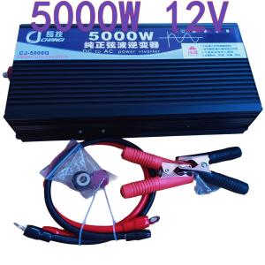 CJ5000W  กทม.พร้อมส่ง อินเวอร์เตอร์ เพียว ซาย เวฟ Inverter แท้ สากล 12V 24V to 220V ตัวแปลงไฟ DCเป็นAC แปลงไฟรถ หม้อแปลงไฟ เครื่องแปลงไฟ puresinewave