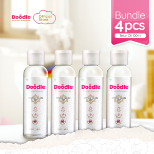 Doodle Bundle 4 Minyak Telon Ukuran 100 Ml