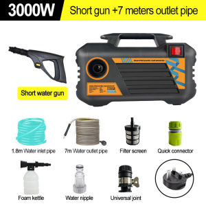 IFONSEN 3000W Car High Pressure Cleaner Water Jet Sprayer Machine Cordless Waterjet Portable Car Washer Mesin Cuci Kereta 高压洗车机