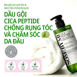 Dầu Gội Some By Mi 285ml giúp làm sạch cung cấp độ ẩm và hỗ trợ phục hồi cho da đầu bị kích ứng và ngăn rụng tóc