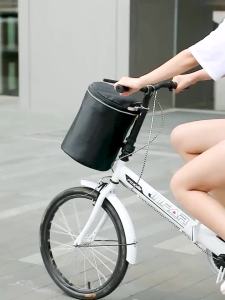 Ebike Front Basket Electric Car Front Hanging Basket Universal Front Basket Folding Bicycle Blue Bike Basket Bicycle Basket