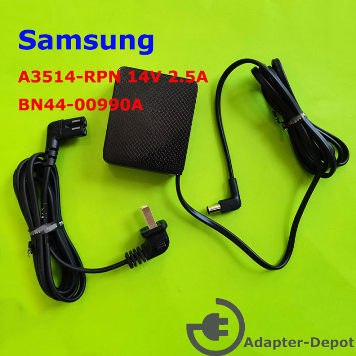 Adattatore BN44-00918D 14V 2.5A 35W Per Monitor Samsung C27F396FHM, C27F396FH, C27F390FH – Alimentatore CA/CC Sostitutivo, Compatto E Affidabile