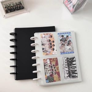 A5 7 Ring Photocard Binder File Kpop Stationery Polco Storage Album Storage Postcard Sleeve Album Thin Album Clip
