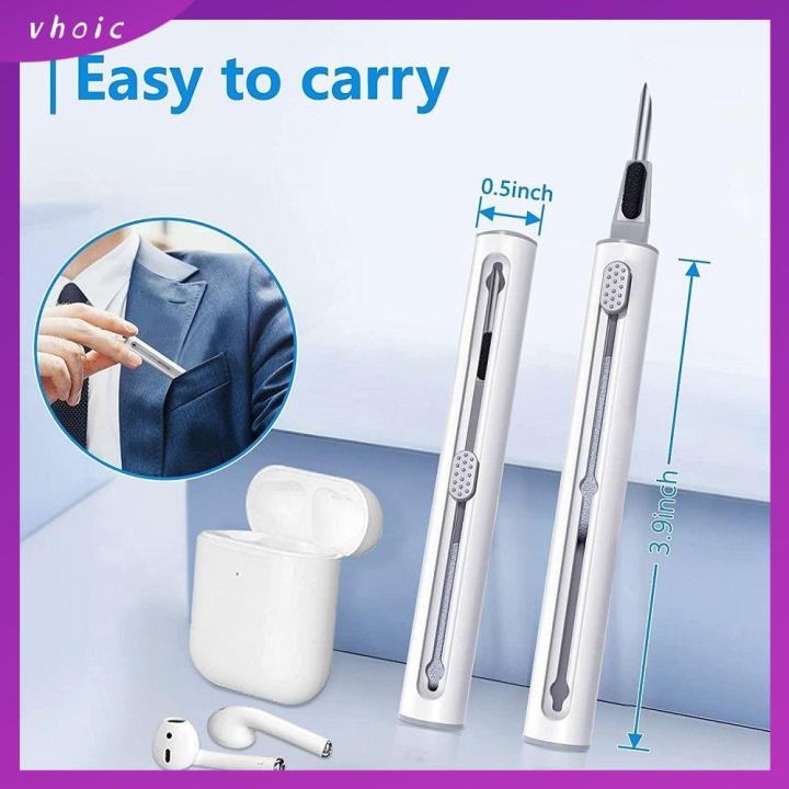 VHOIC Lightweight Bluetooth Earphones Cleaning Tool 3in1 with Separate