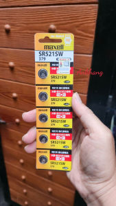 Pin đồng hồ Maxell PRO SR521SW 1.55V SR521 / 521 / 379 - Made In Japan