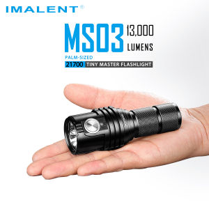 IMALENT MS03 EDC Flashlight MINI Tactical CREE XHP 13000LMs Emergency Portable Rechargeable Ultra-Bright Waterproof Torch