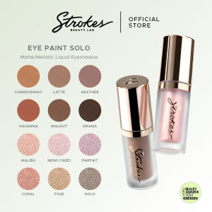 Strokes Eye Paint Solo [Matte & Metallic Liquid Eyeshadow]