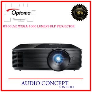Optoma W400LVE WXGA 4000 Lumens DLP Projector