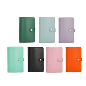 50 Pocket Album 7x4.5In Leather Money Holder Banknotes Collecting Holder Paper Money Storage Book for Collector