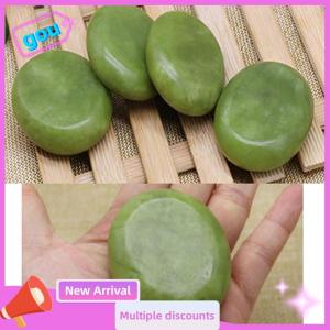 gou Natural Massage Stones Green Stones Cold Rock for Spa Deep Tissue Massager
