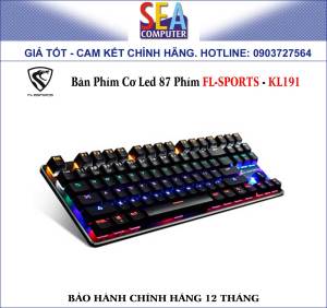 Bàn Phím Cơ Led 87 Phím FL-SPORTS - KL191