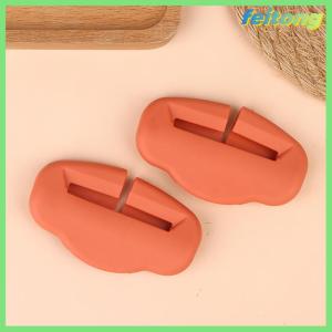 【feitong】🚕🚕【HOT SALE】 2Pcs Seat Belt Buckle Cover Anti-Scratch Rubber Car Seat Buckle Protector Clip Protection Cover Universal For SUV Sedan
